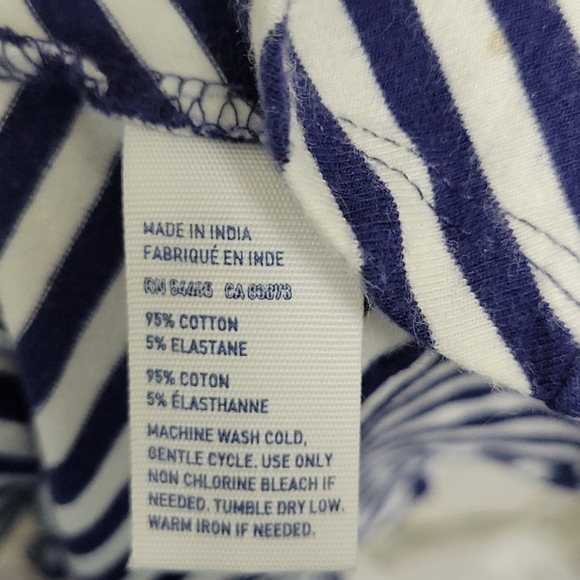 Navy striped dress - Picture 5 of 5